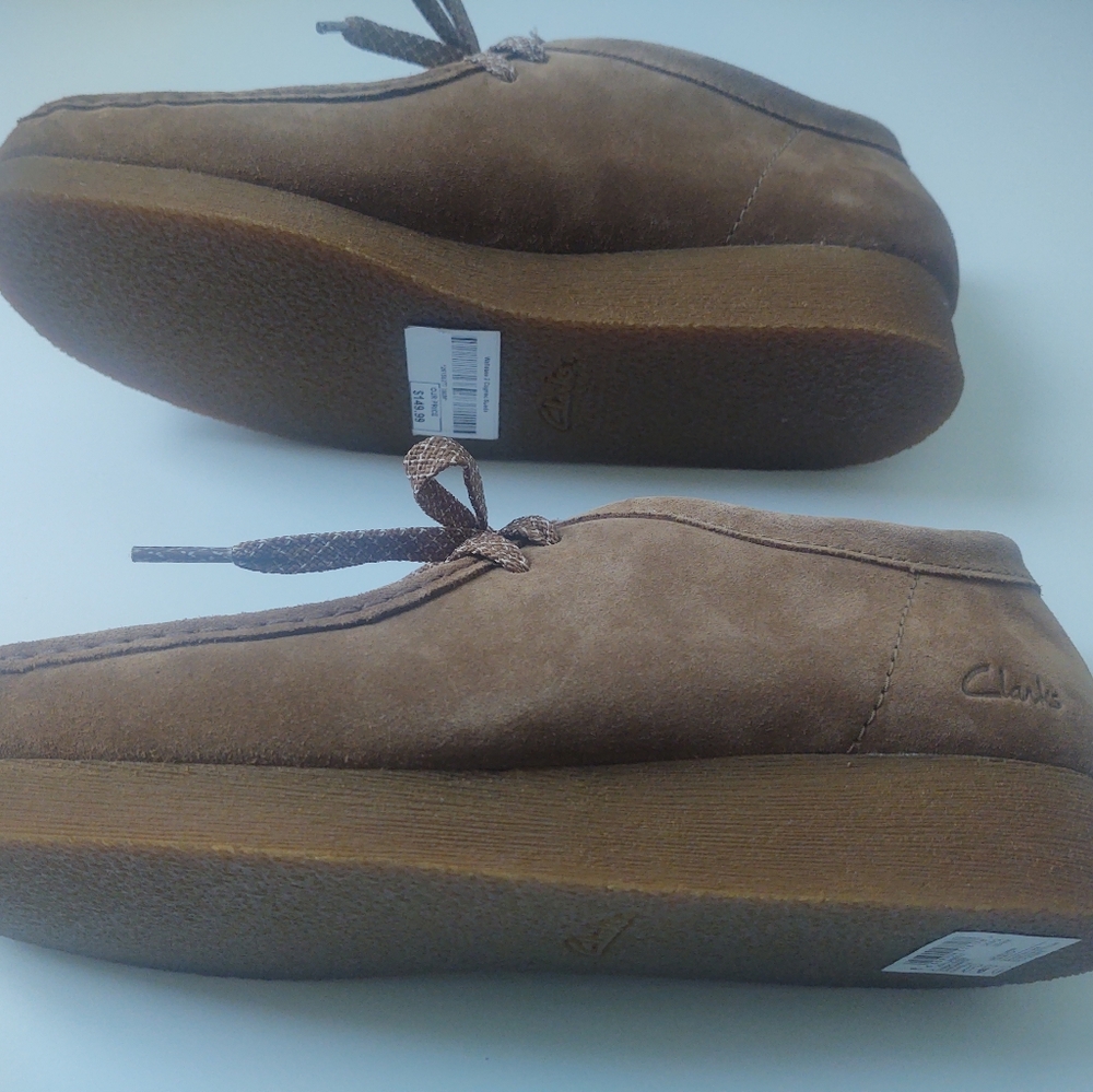 🎁Clarks Wallabee 2 Cognac Suede - Style # 26158277 - Size US 9M - Picture 8 of 8